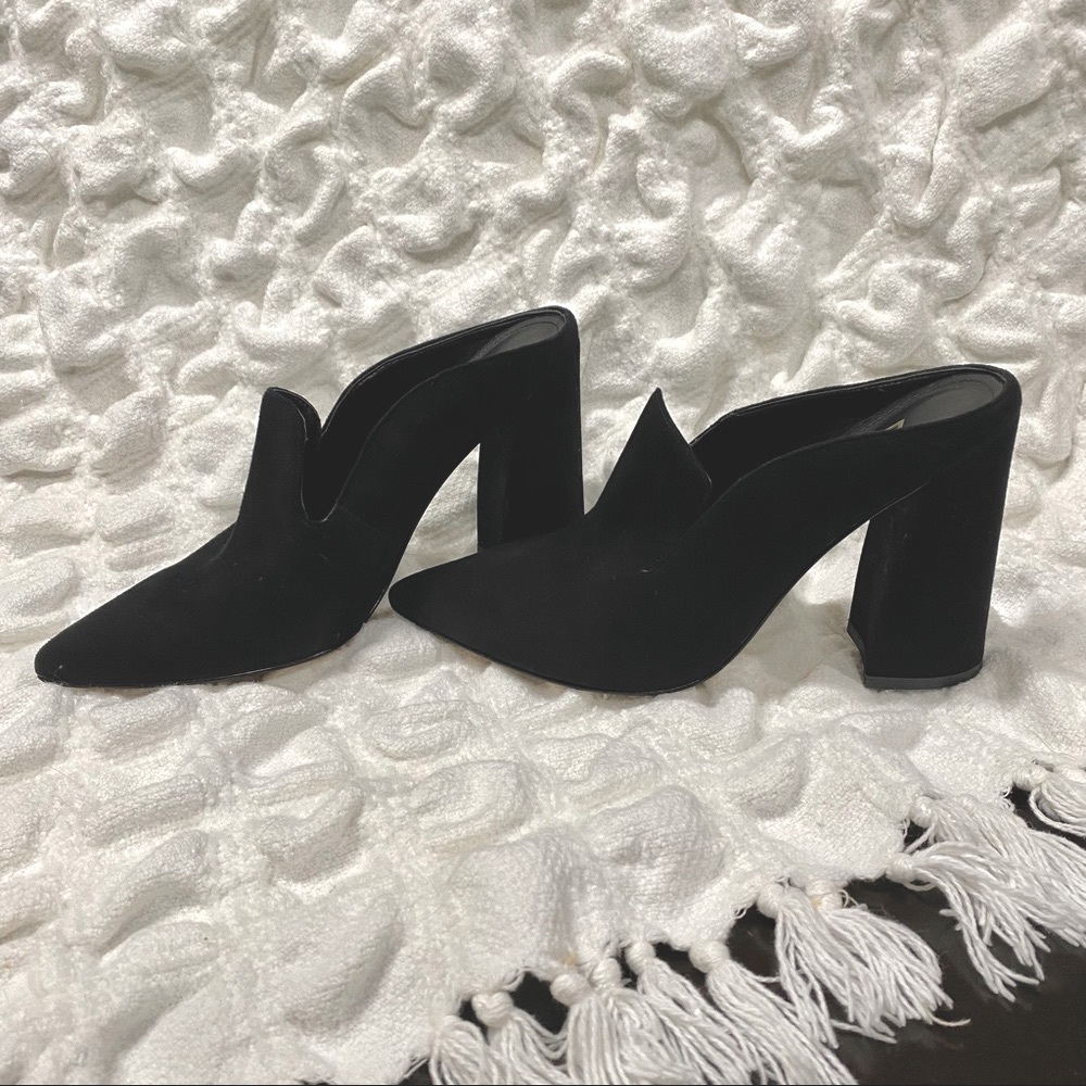 {Marc Fisher LTD} Chic Black Mules